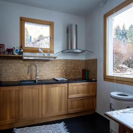 A Saint Moritz With Sauna Privata בקתה *