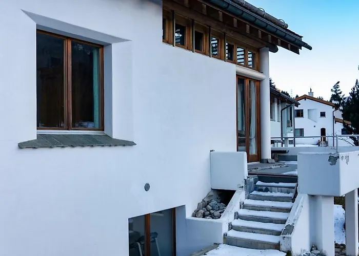 A Saint Moritz With Sauna Privata Chalet Pontresina