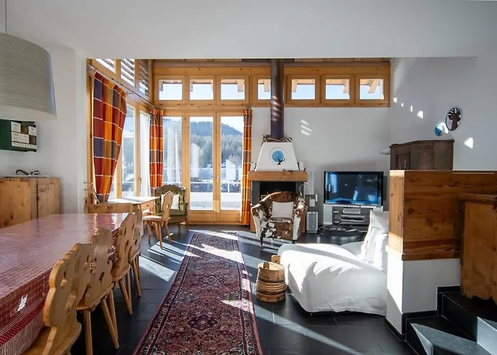 Chalet A Saint Moritz With Sauna Privata Pontresina