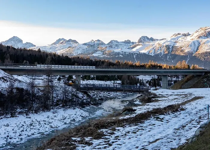 Chalet A Saint Moritz With Sauna Privata Pontresina