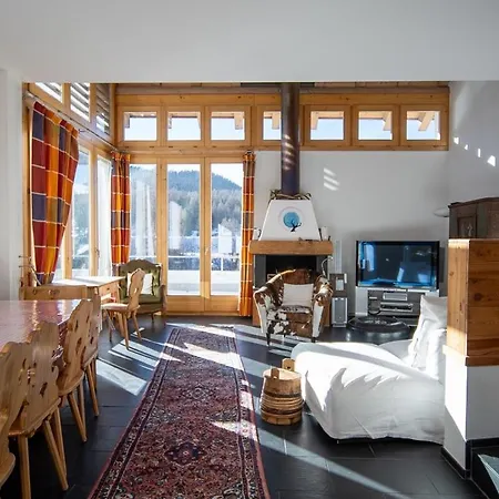 Chalet A Saint Moritz With Sauna Privata Pontresina