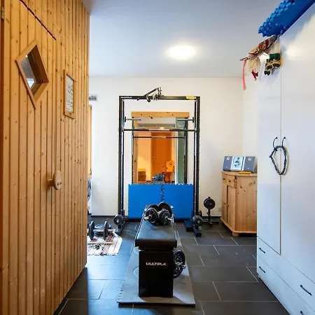 木屋 A Saint Moritz With Sauna Privata 蓬特雷西纳